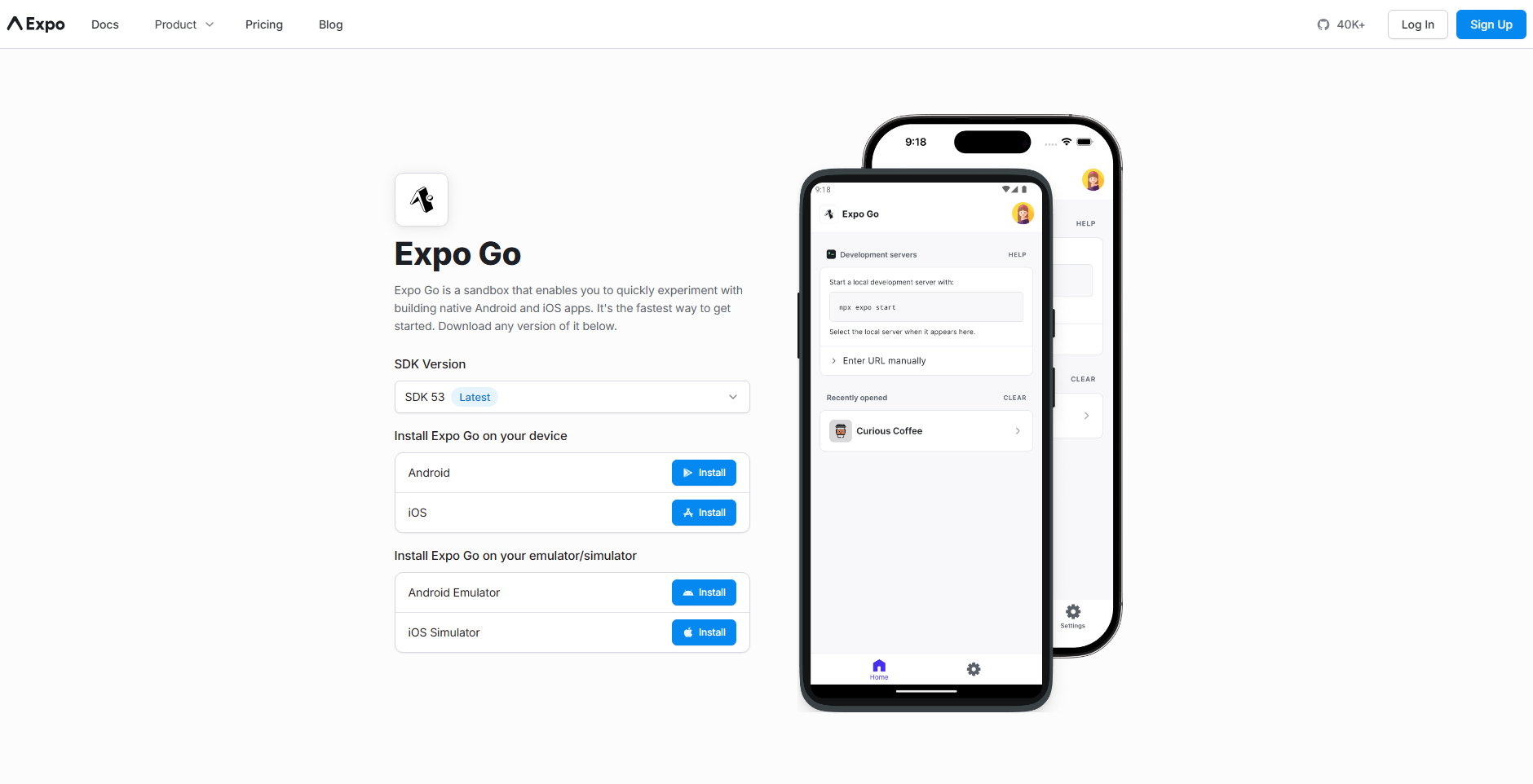 Expo 下载