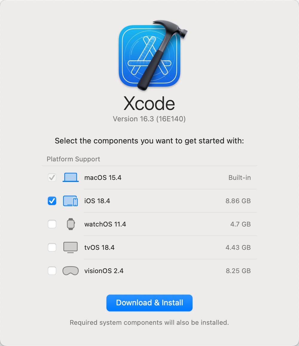 iOS 模拟器